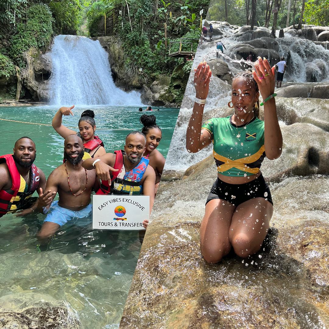 combo tour for blue hole and dunn's river